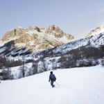 balade, rando, neige, ecrins, montagne, france