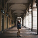 turin, italie, voyage, ville, rue, street