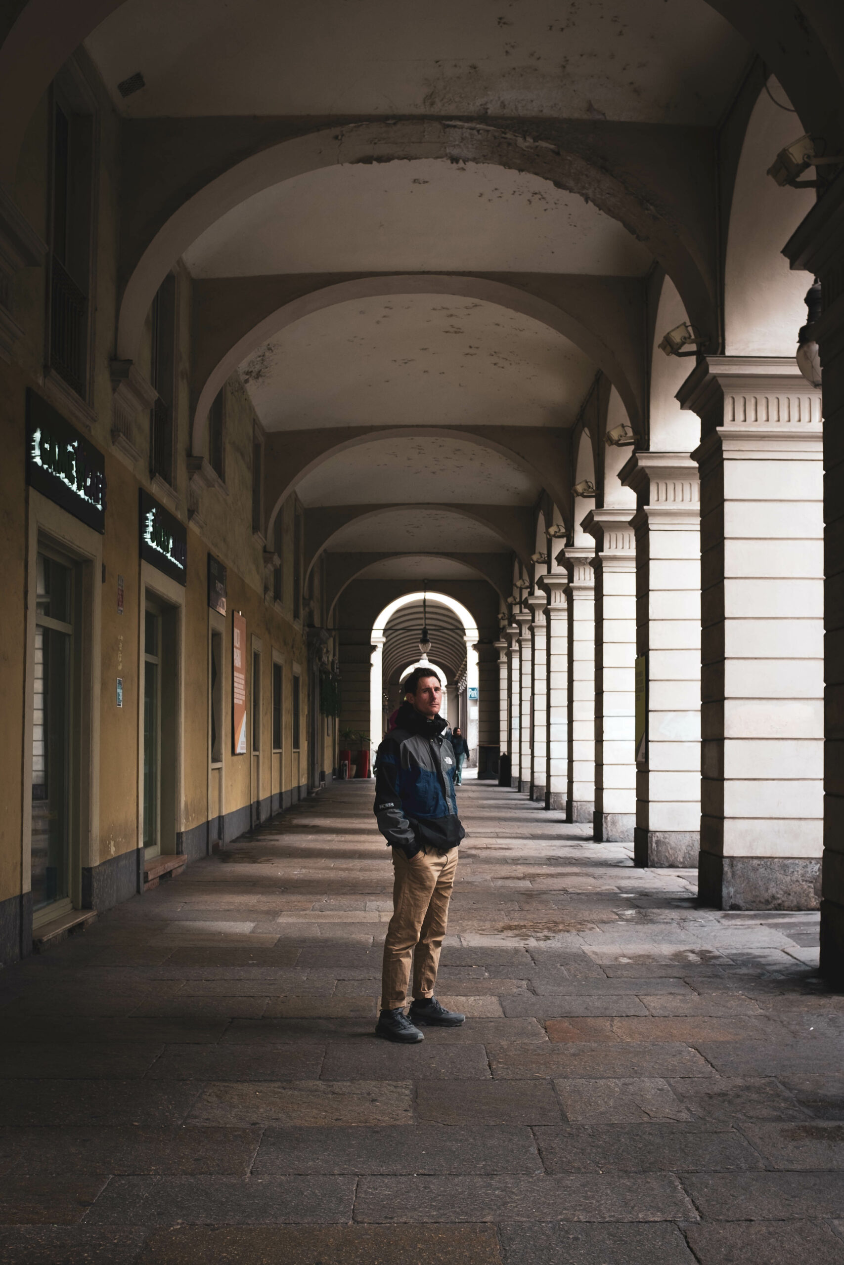 turin, italie, voyage, ville, rue, street
