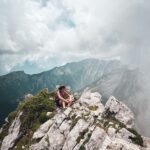 Arcalod, sommet, beauges, montagnes, rando, magnifique, randonnée, nuages